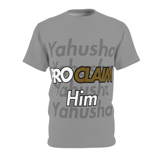 "Proclaim it" Unisex Cut & Sew Tee (AOP)