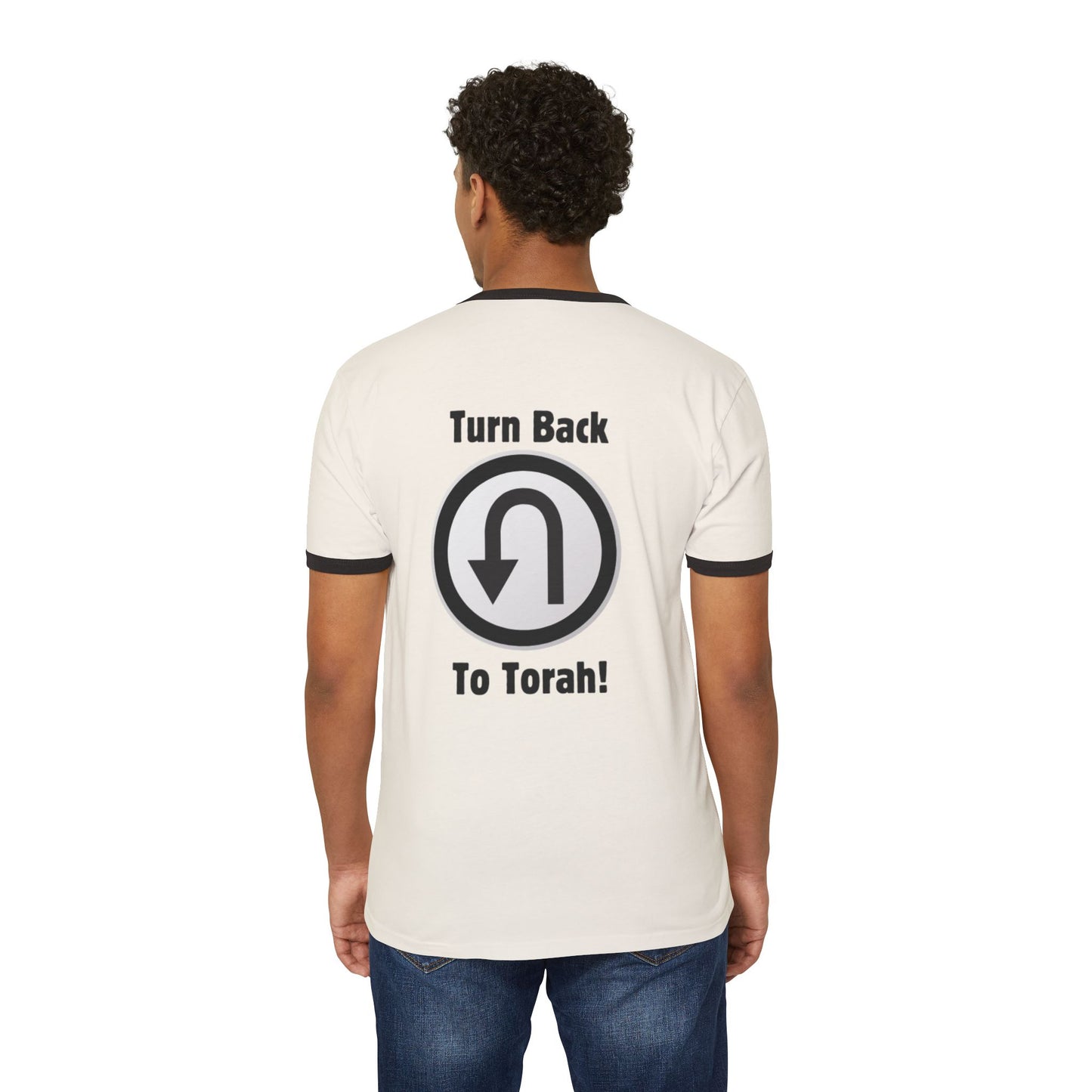 Lost Sheep Lifestyle "Turn Back" Cotton Ringer T-Shirt