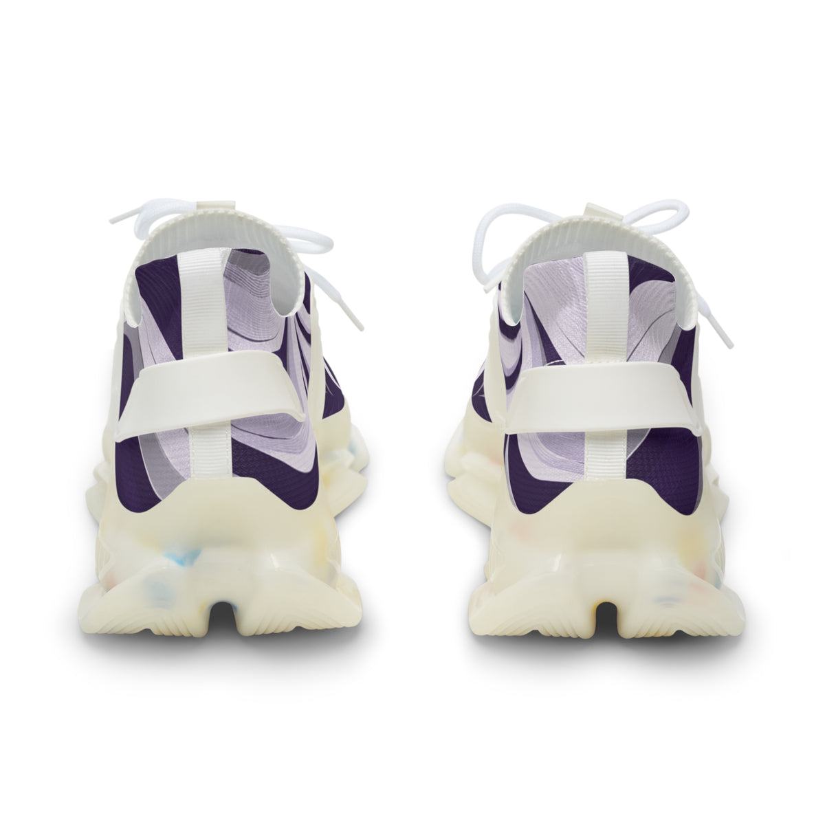 LSL Crowned Lion Mesh Sneakers - Royal Purple