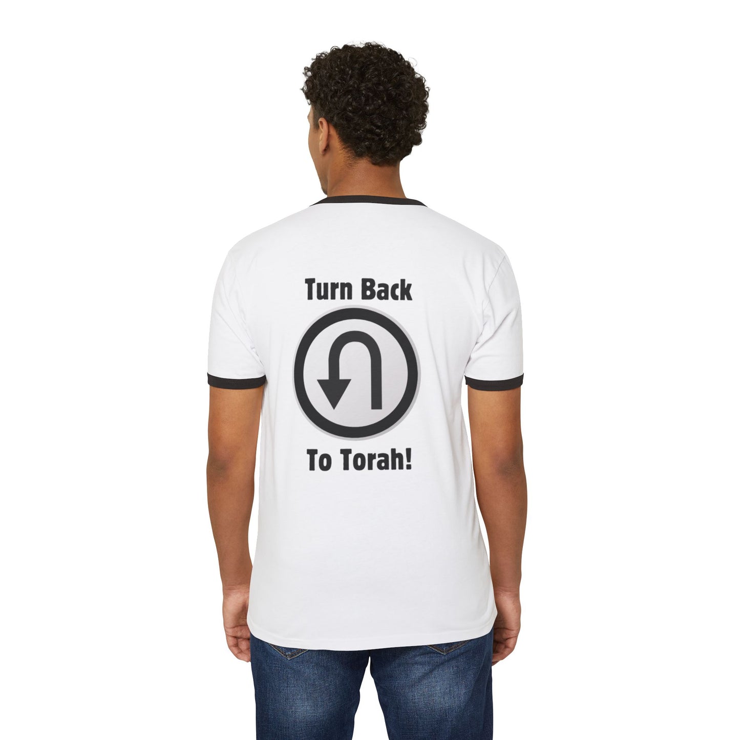 Lost Sheep Lifestyle "Turn Back" Cotton Ringer T-Shirt